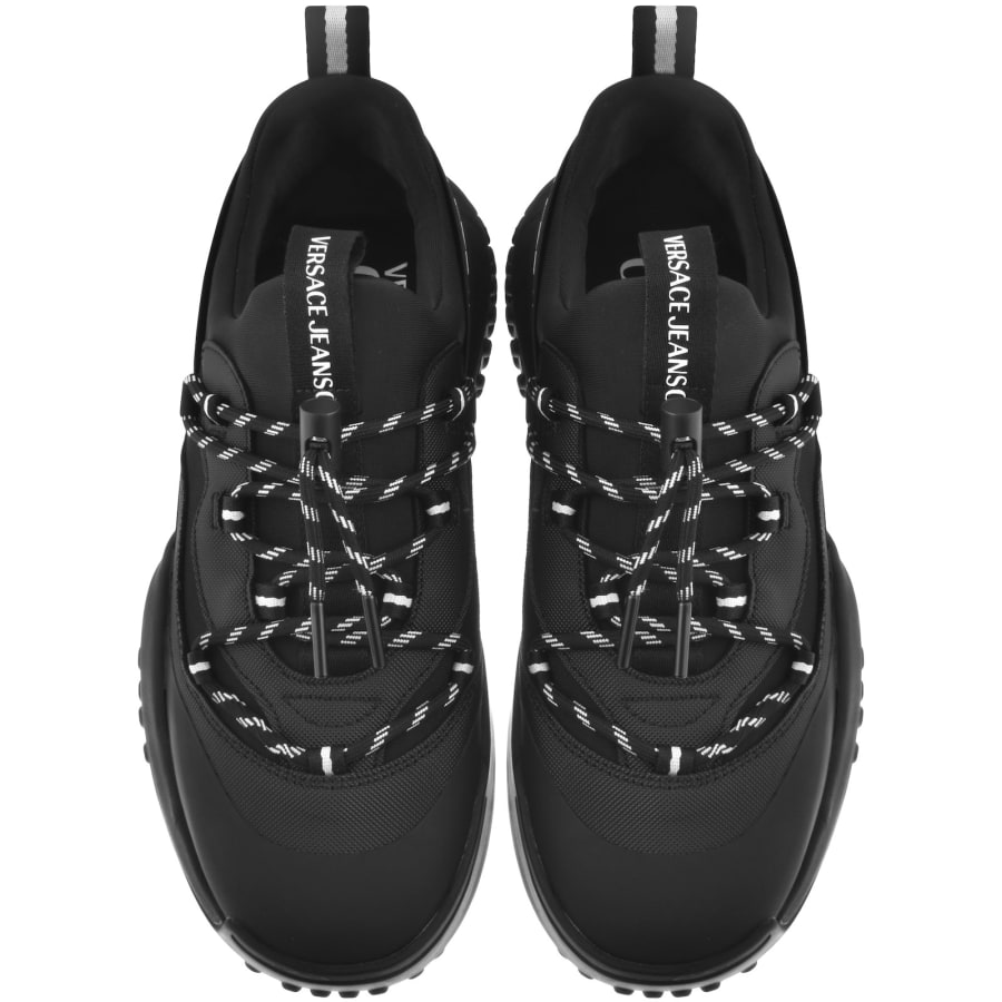 Versace Jeans Couture Hyber Trainers Black Mainline Menswear Australia